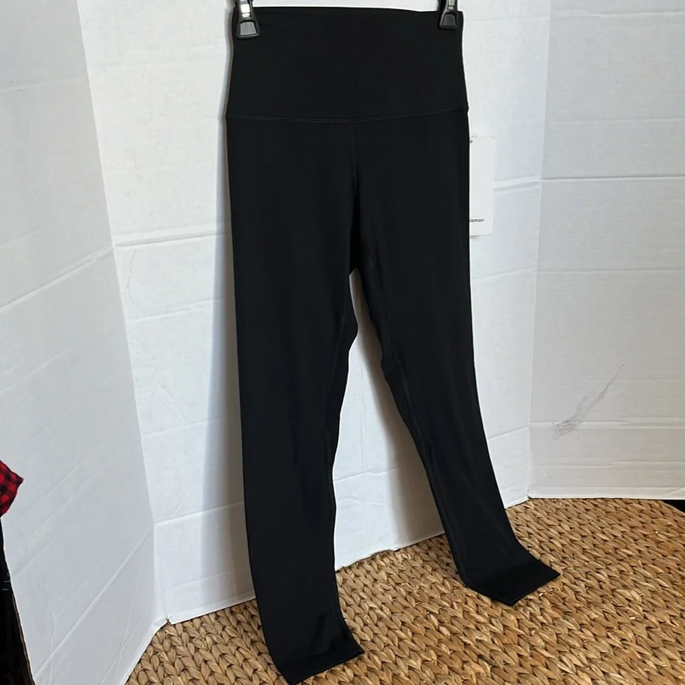 Lululemon Align Ribbed HR Pant 25” BLK - Picture 2 of 5